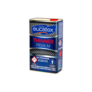 Thinner Eucatex Premium Sintético Diluição Pintura 5L