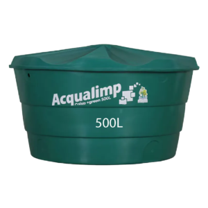 Caixa D'agua 500L De Polietileno Acqualimp Green Anti UV